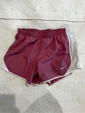 Nike Girls Pink Athletic Running Shorts